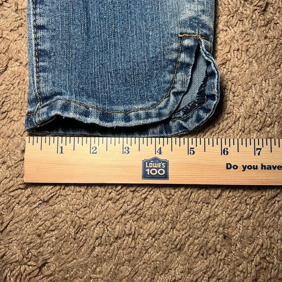 Y2K Apple Bottom Jeans Womens Embroidered Size 11/12 - Picture 5 of 7